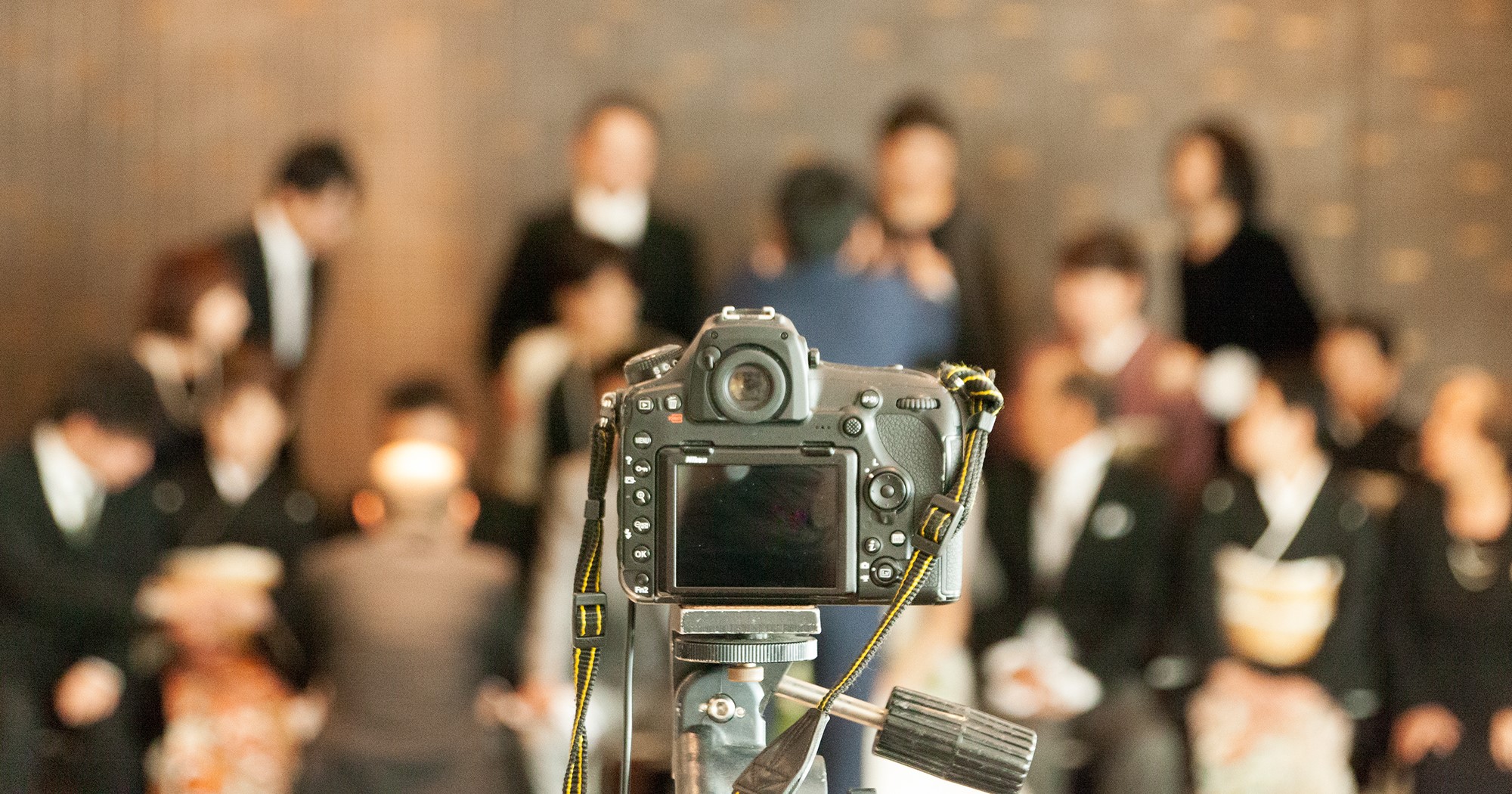 結婚式ビデオ制作・動画編集-結婚式の集合写真撮影