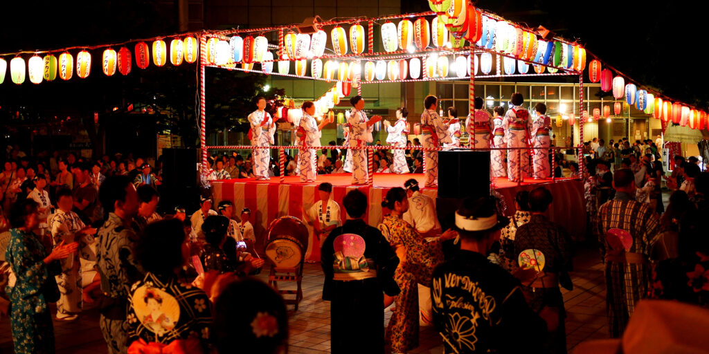 YouTubeのイベントやテーマ動画(町内会の盆踊り)