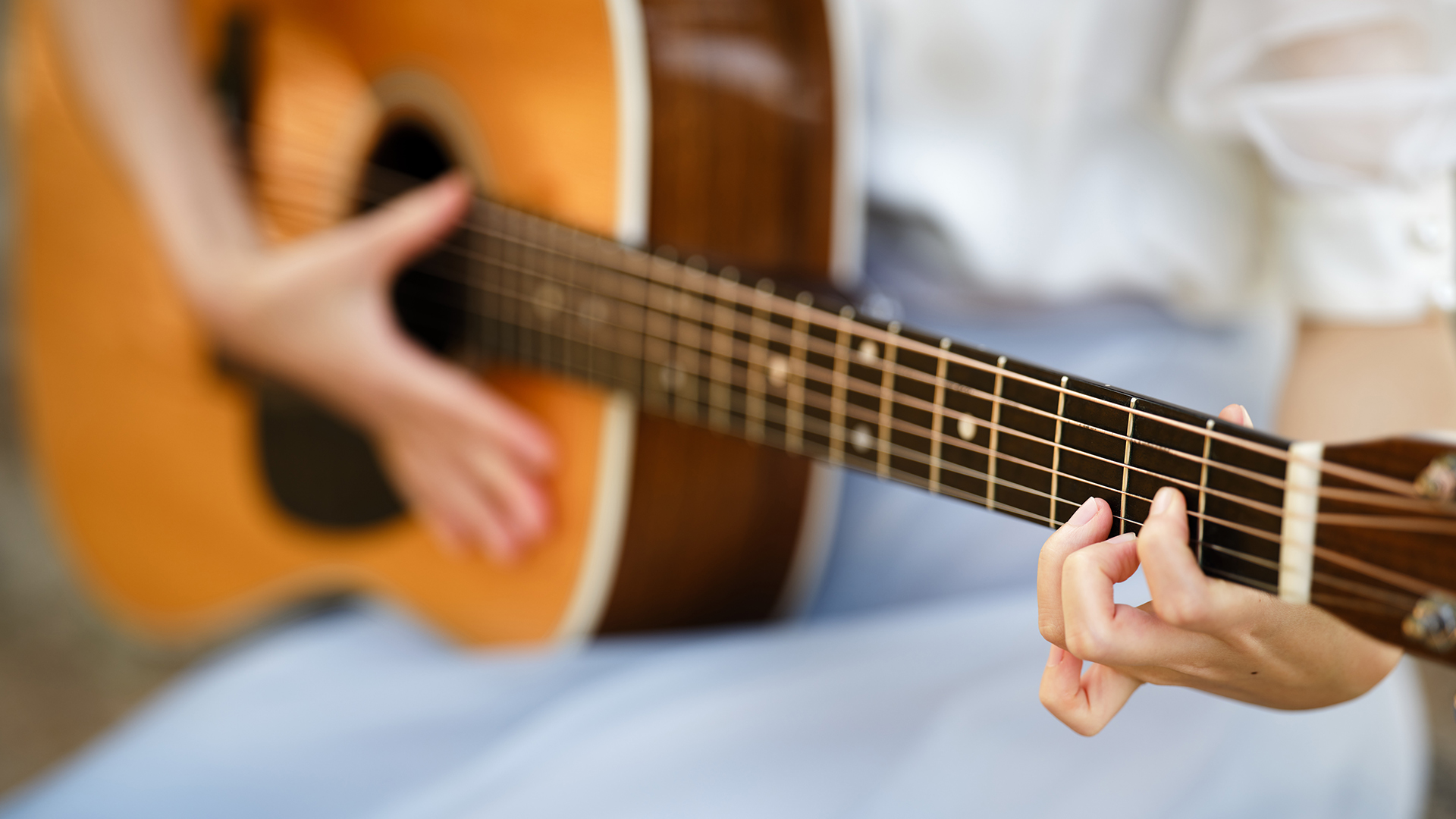 歌ってみた・引いてみたのビデオ制作-ギター演奏