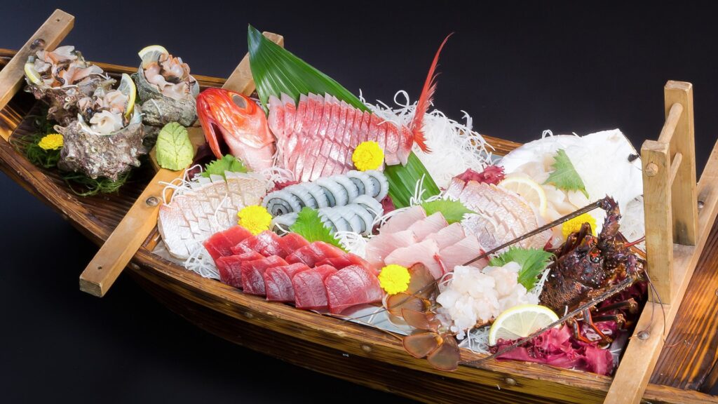 観光プロモーションビデオ制作・動画編集-旅館の料理