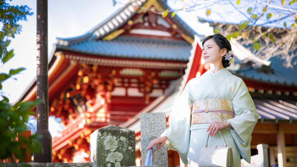 観光プロモーションビデオ制作・動画編集-着物で神社仏閣巡り